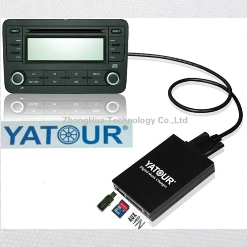 USB adapter yatour (yatour, yuturu) yt-m06 for LEXUS RX300 GX470 GS300 IS430 LX470 6+6 Pin Car MP3 Player AUX SD Adapter