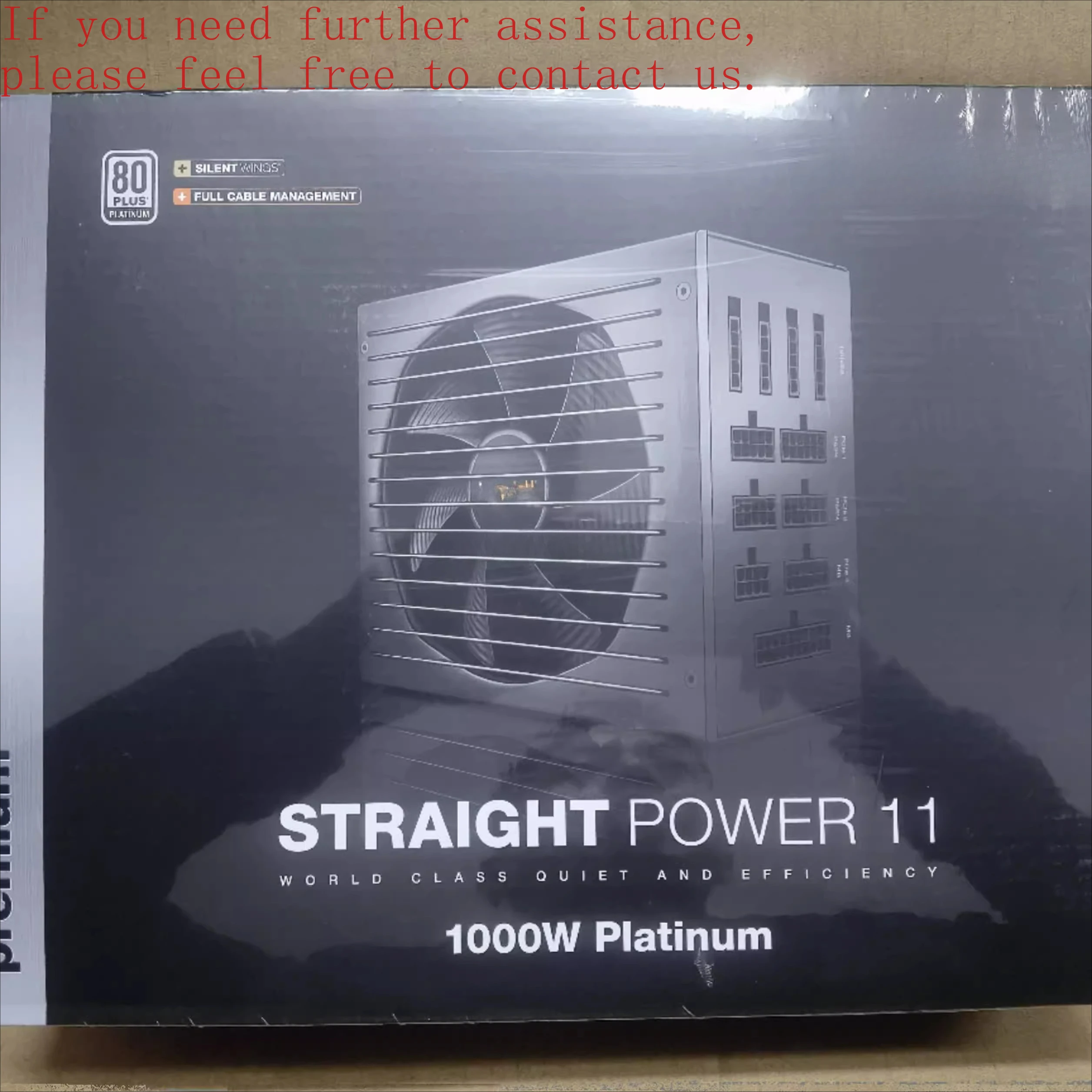 

Для Deshang Bequiet 1000 Вт платиновый полномодульный бесшумный компьютерный источник питания, высококачественный японский конденсаторный источник питания