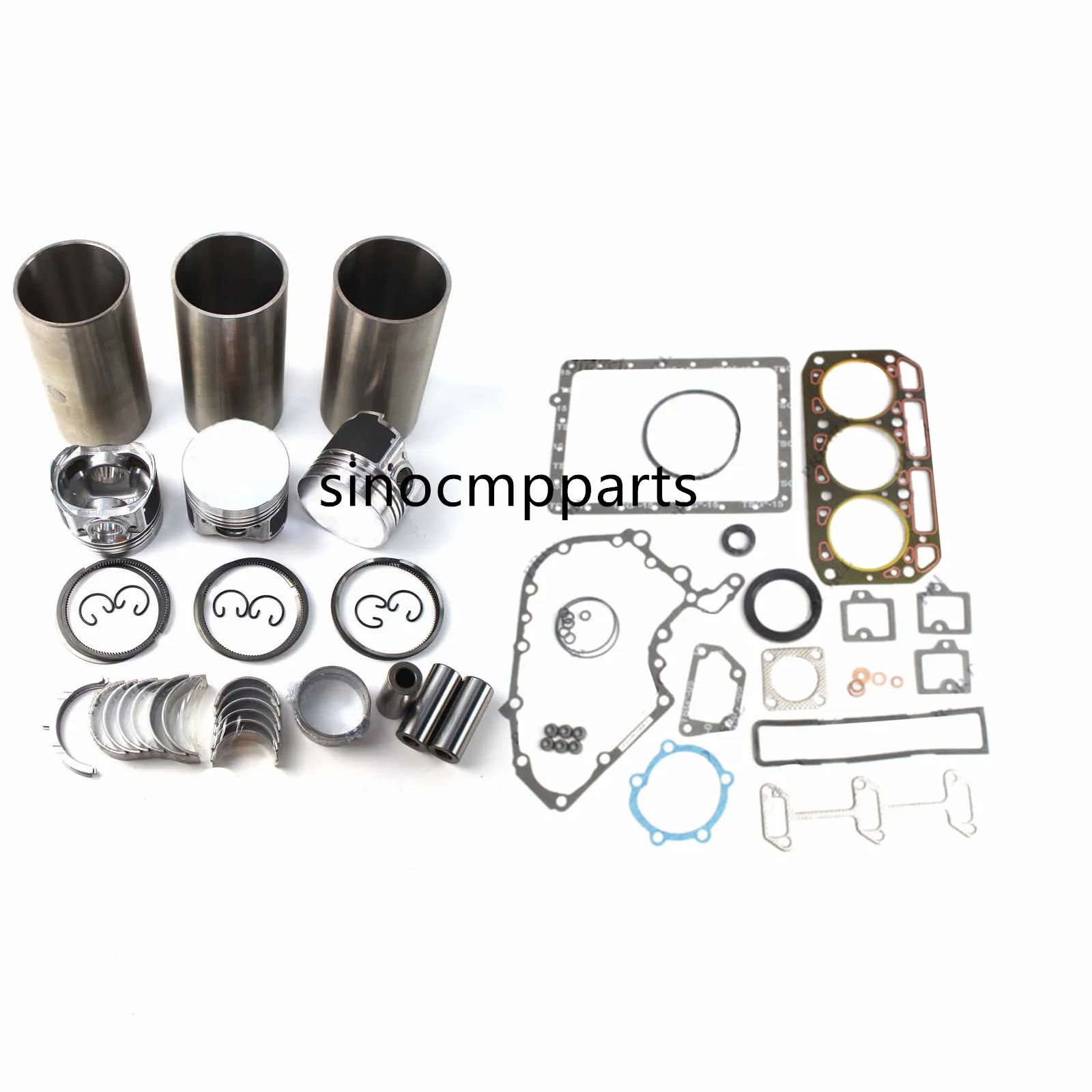 

Engine Overhaul Gasket Pistons Rebuild Kit For Yanmar Excavator Loader 3T84HL 3T84HLE 3T84HTLE-TB Replacement Parts