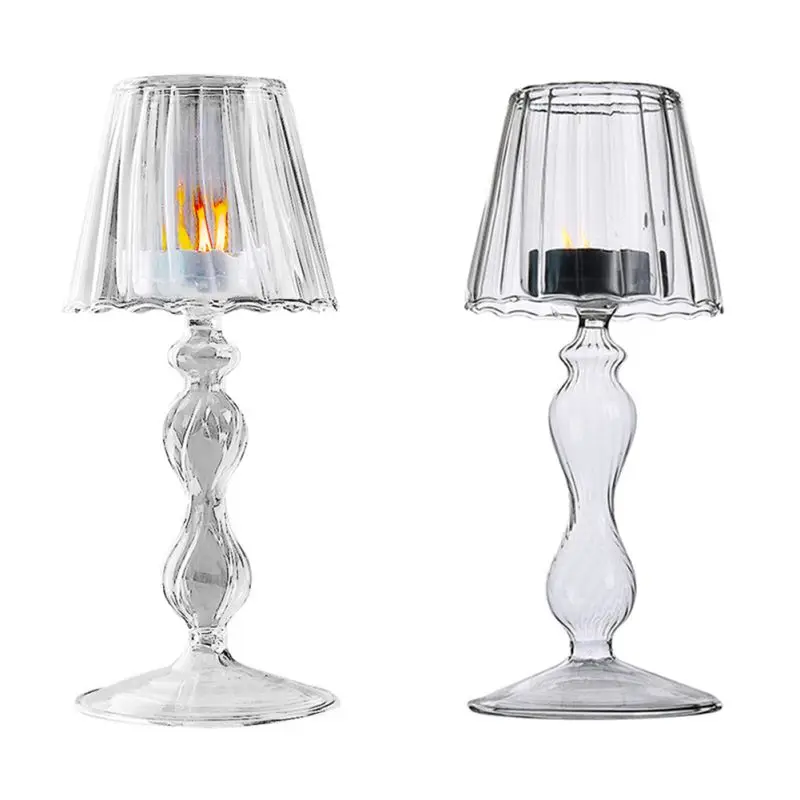 Glass Candle Stand …