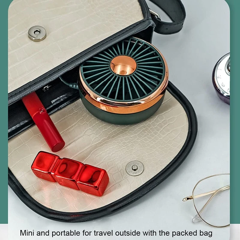 Маленький портативный настольный мини-вентилятор с питанием от USB, карманный вентилятор для дома, офиса, автомобиля, путешествий, кемпинга, улицы, тихий