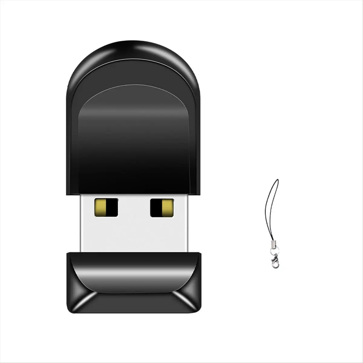 A49T Mini USB Flash Drives Black Waterproof High Speed Pen Drive 32GB Portable Memory Stick USB Memories Storage for PC