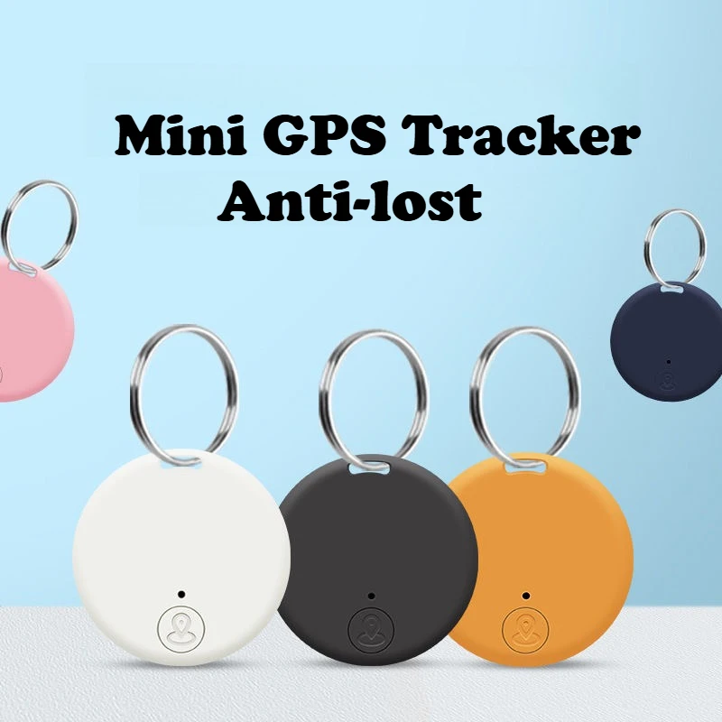 Wireless Mini GPS Tracker Anti-lost Alarm Key Child Bag Wallet Finder Bluetooth APP GPS Locator Smart Tag For iPhone For Android