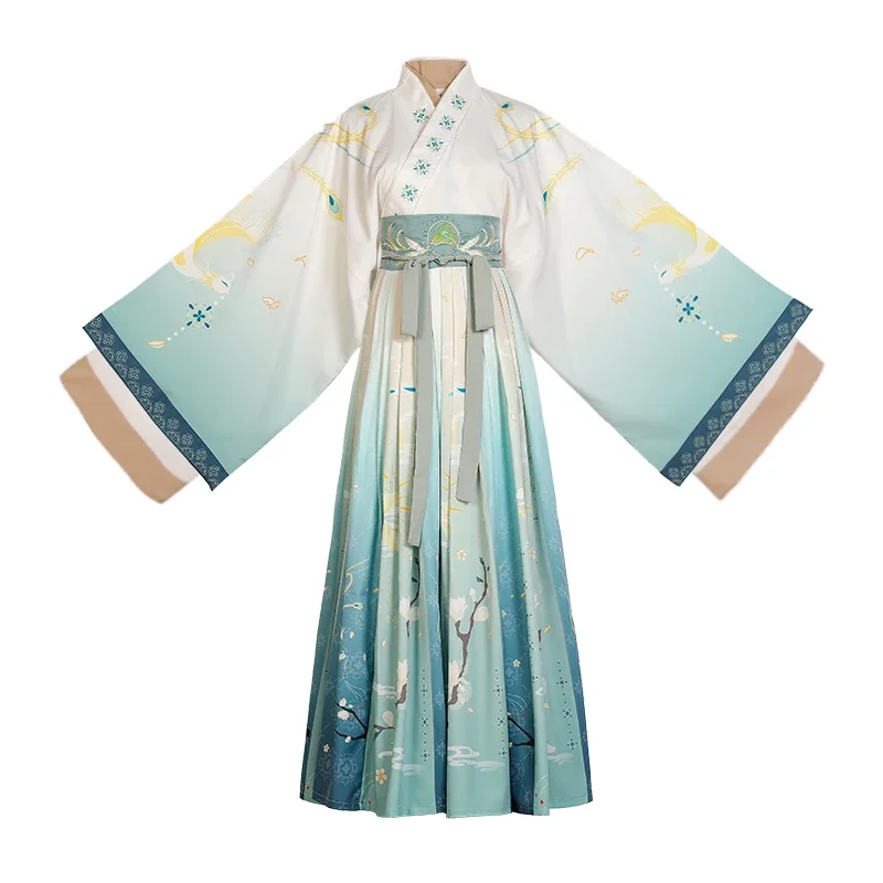 Hanfu Dress Women Ancient Chinese Halloween Fairy Cosplay Costume Traditional Vintage Party Outfit Tang Dynasty Princess Dress