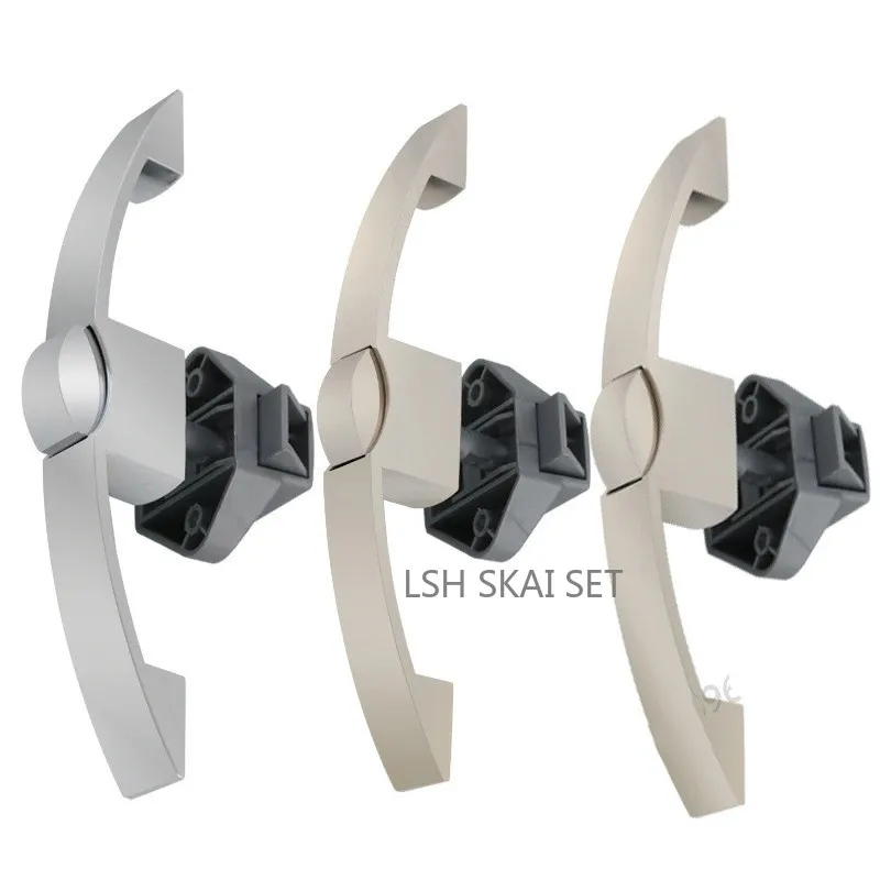 1Pc Camper Car Push Lock with Handle RV Caravan Boat Motor Home Cabinet Drawer Latch Button Locks for Furniture Handle Hardware