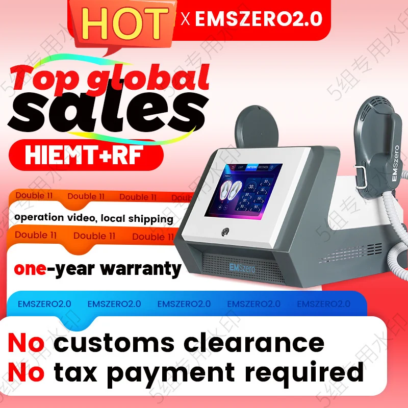 Emszero Neo Rf Sculpting Machines 15Tesla Professional EMS Electromagnetic Stimulate Muscle Body Slimming Machines Mini Portable