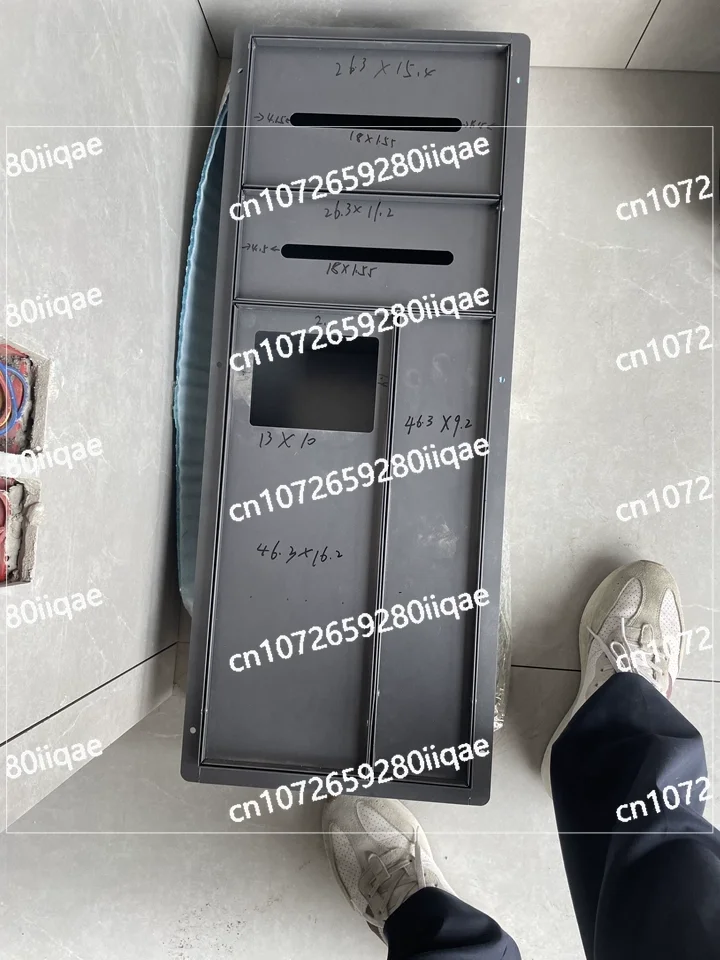 

Скрытый унитаз Ниша из нержавеющей стали, встроенный мусорный бак, край унитаза