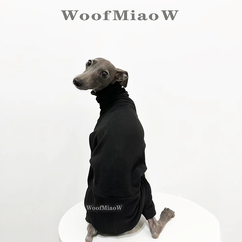 Italienischer Windhund Vierbeinige Kleidung Modische Mehrfarbige Weiche Bequeme Elastische Einfarbige Hundekleidung – Detail 4