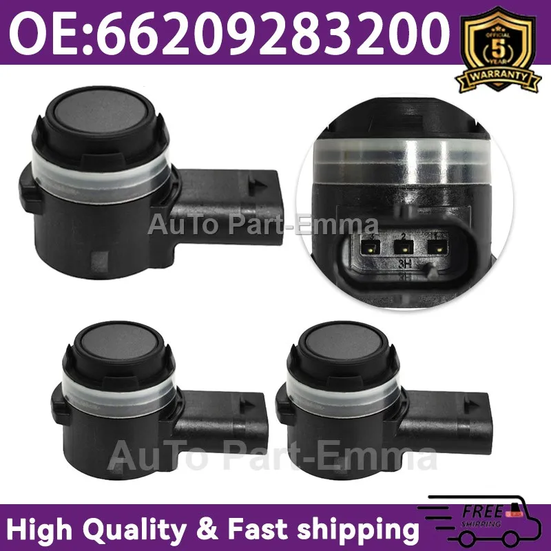 

9283200 66209283200 Радар датчика парковки PDC для BMW F45 F46 G30 G31 G11 G12 i3 X1 X4 F26 X5 F15 X6 Автомобильные аксессуары