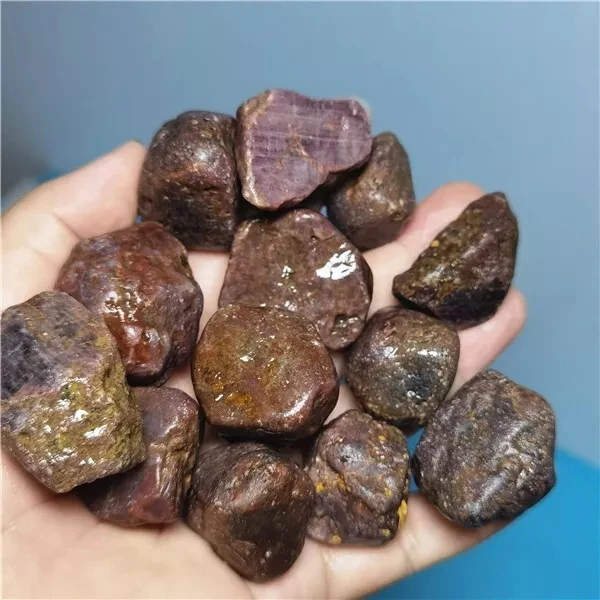 NATURAL RED STARSHINE SAPPHIRE ROUGH GEMSTONE