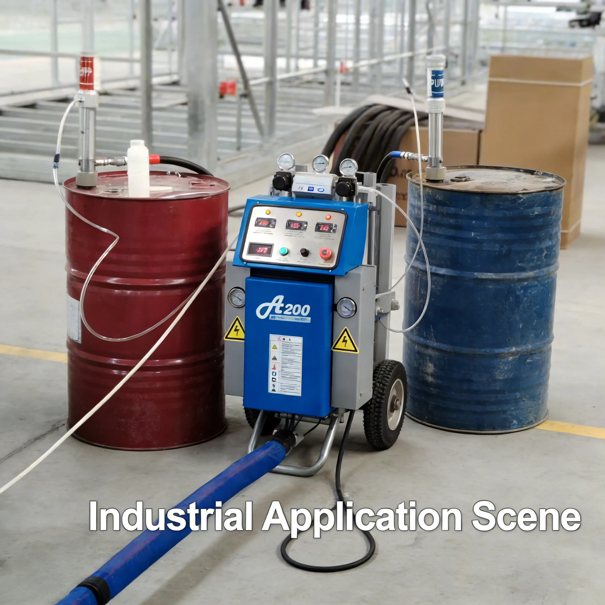 

Pneumatic-Driven Polyurethane Spray Foaming Machine | High-Efficiency PU Insulation & Waterproofing Sprayer