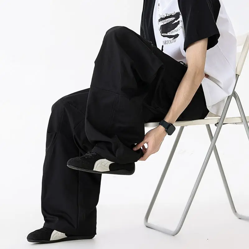 

Khaki Military een Men's Summer Thin Loose Straight Casual Pants Outdoor Mountain Climbing Tactical Workwear Trousers