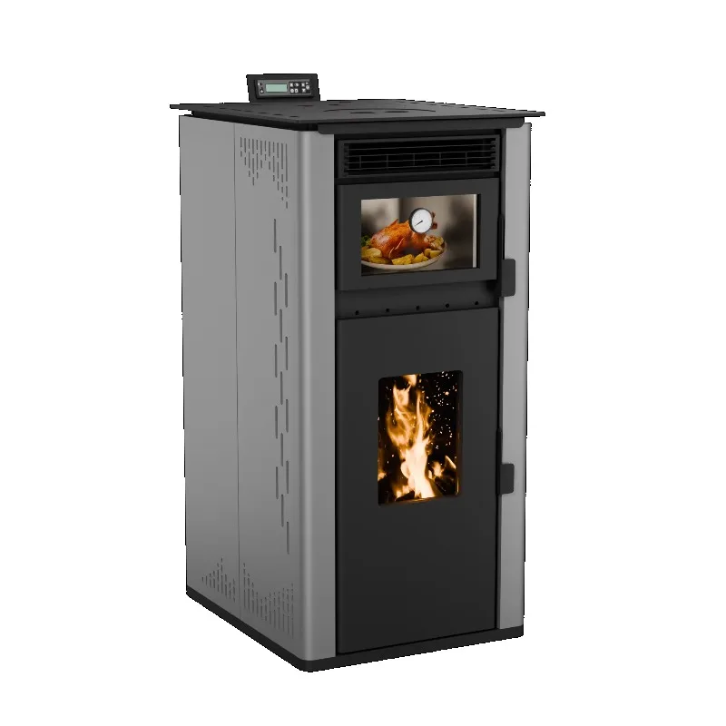 

Pansee Крытая стальная каминная печь Дизайнерский пульт дистанционного управления на древесных гранулах для использования в помещении и на открытом воздухе Бездымный для кухни Гостиная