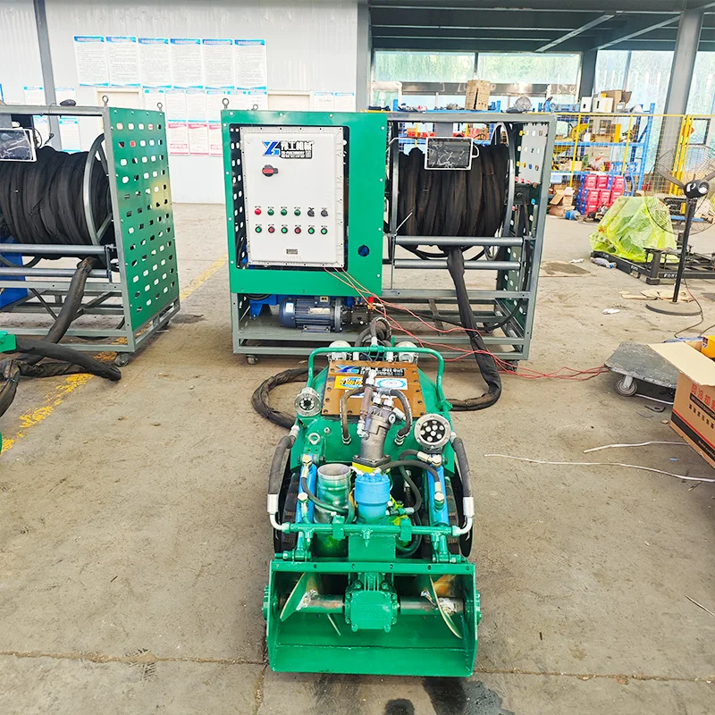Smart Underground Pipe Desilting Robot Remote Operated Sludge Extractor High Efficiency Municipal Sewerage Cleaning Solution