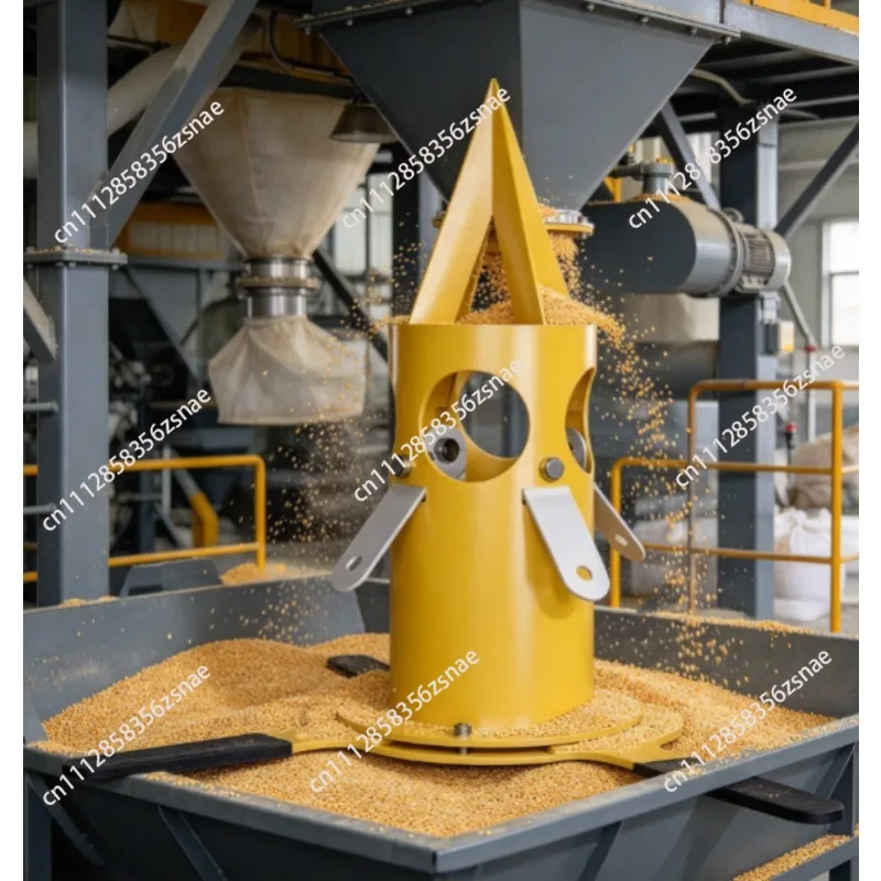 Manual Ton Bag Breaker - Unloader for Grain & Plastic Granules, Powder Breaking Bag Tool for Feed Hopper
