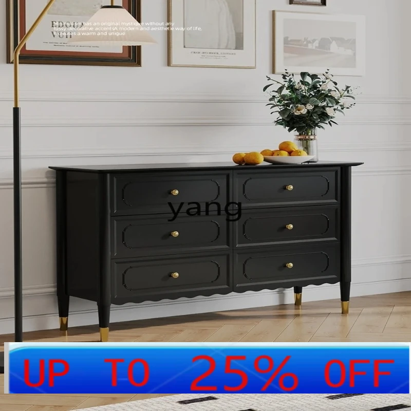 

LHH Modern Simple Light Luxury Medieval Solid Wood Locker Storage Cabinet
