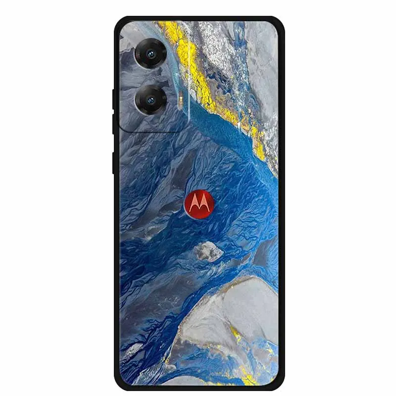 Phone Case For Moto G Stylus 5G (2024) Silicone TPU Case Back Marblel Soft Cover for Motorola Moto G Stylus (2024) (2023) (2022)