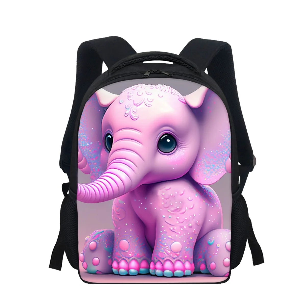 Elefante bonito impressão 3d saco de escola para meninas kawaii mochila crianças chlid bookbag bagpack estudante viagem portátil mochila