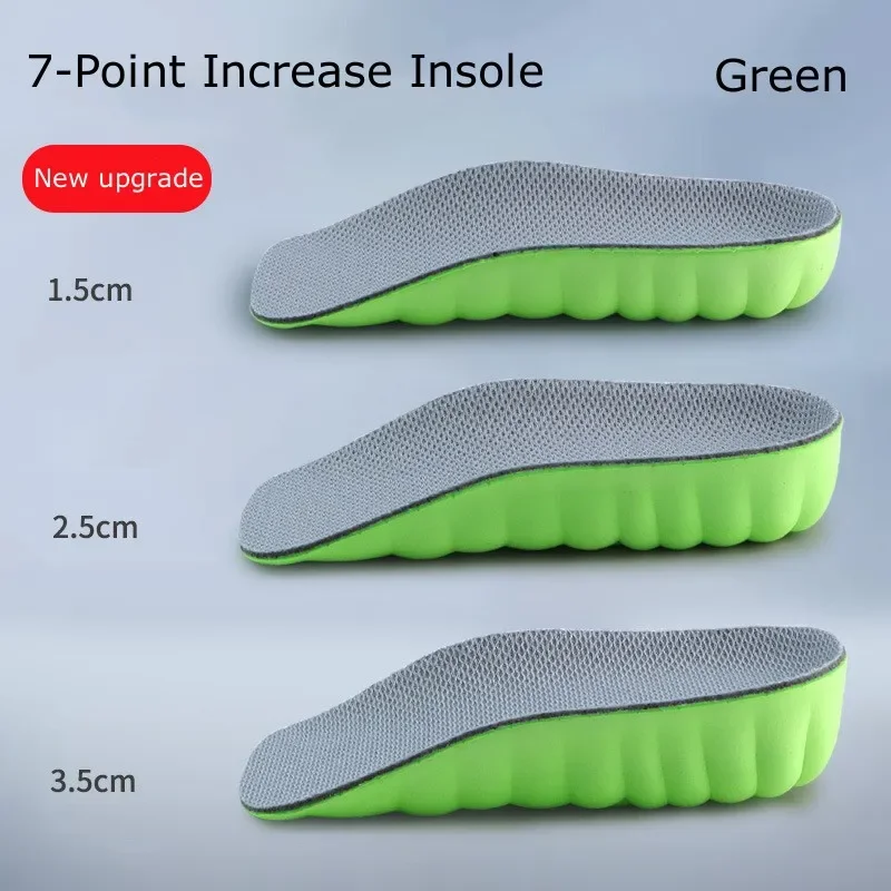 4D Deodorant Orthopedic Shoe Insoles for Arch Support Plantar Fasciitis Height Increase Growing Shoe Sole Templates