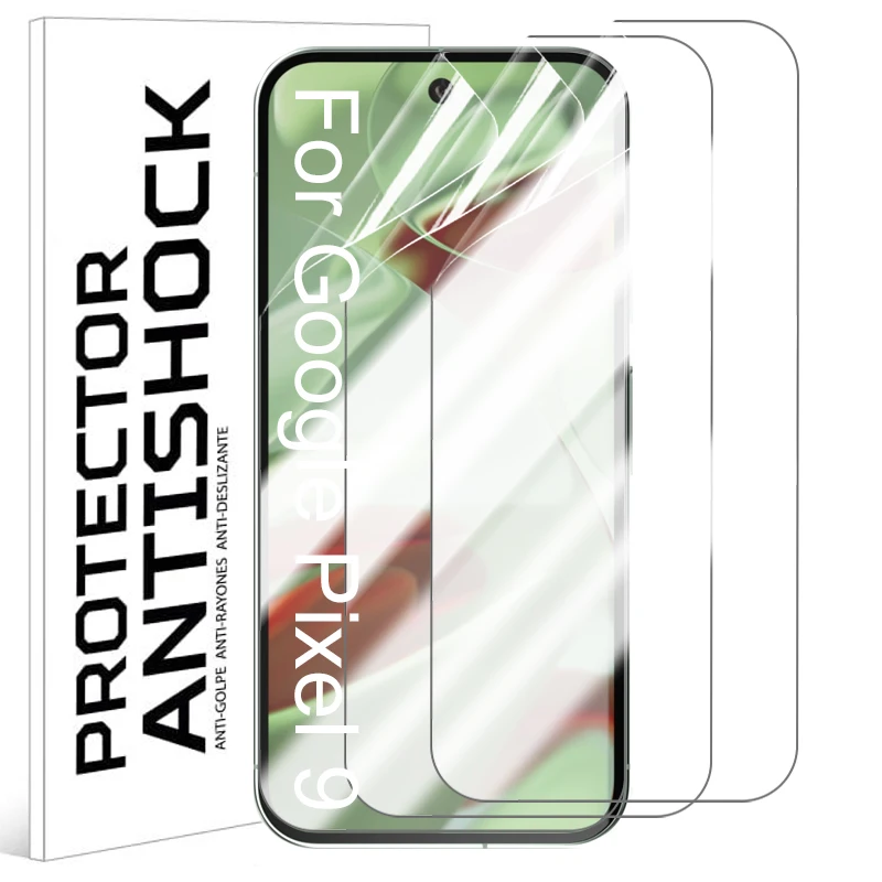 For Google Pixel 9 Pro XL Screen Protector Anti-Fingerprint Soft TPU Protective Hydrogel Films For Google Pixel9/9Pro