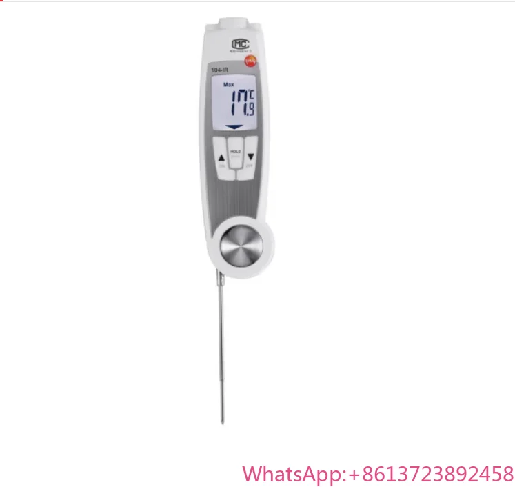 

Testos 104-IR Dual Purpose IR and Penetration Thermometer for Determining Surface and Core Temperature