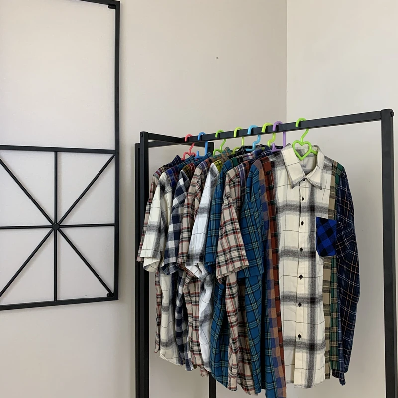 

Waed ort Sve Vintage irt Пара Модный Лоскутное Молодежное Альчу свободного покроя Four Seasons Универсальный бренд NEEDLES ROY