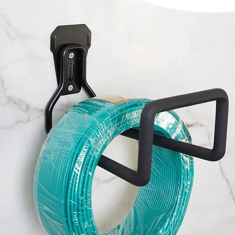 

Metal Garden Hose Holder Heavy Duty Water Hose Hanger Wall Mounted Garden Hooks Garage Hose Storage Bracke Organizer Tools