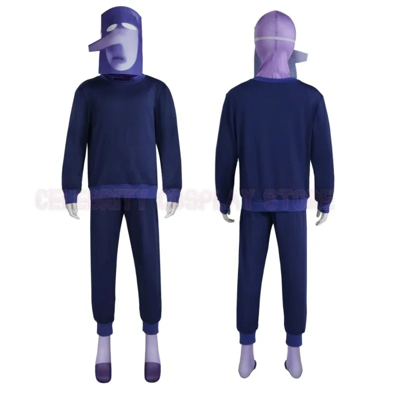 

2025 Хэллоуин Косплей diy трехпозиционные Et Ennui Косплей Joie Косплей Костюм Косплей Аниме adulte enfants Performance vêtements