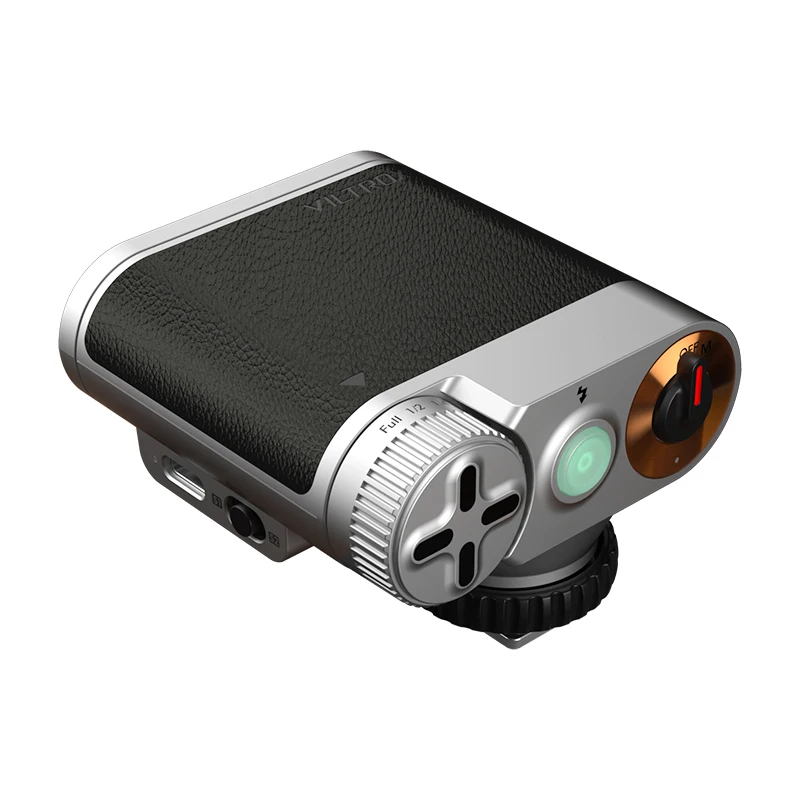 Viltrox Vintage Z1 Mini Flash Camera Retro Speedlight Flashs GN12 LED Fill Light On-camera for Canon Nikon Sony Fuji DSLR Camera