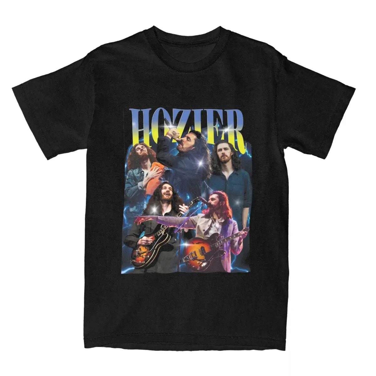 Men Women Hozier Rock Band Music Singer Shirt Accessories 100% Cotton T-shirt Clothes Street Wearing Tee Shirt All Seasons