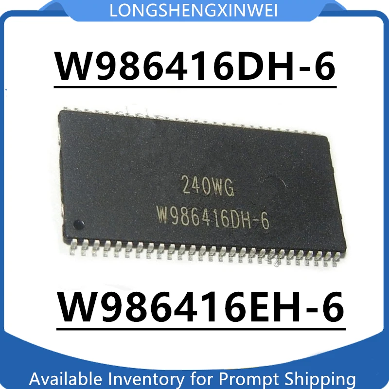 

10PCS New W986416DH-6 W986416EH-6 TSOP-54