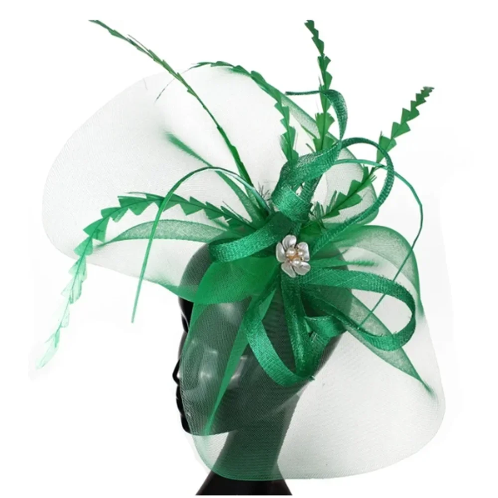 Grand Chapeau de Mariage Élégant pour Femme, Accessoire de ix, Crinoline, Sauna, Nouvelle Collection 2024