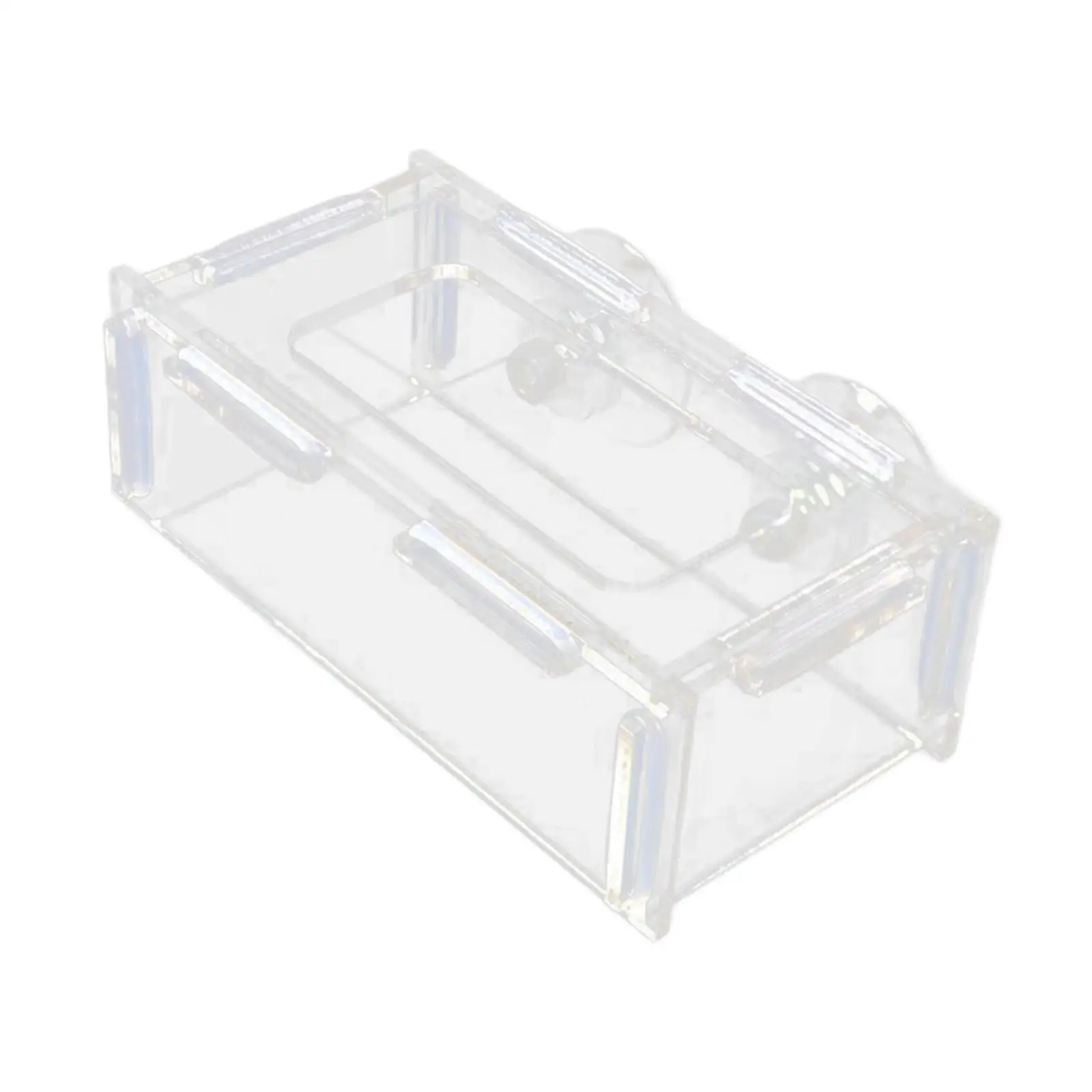 Acrylic Fish Tank Feeder Convenient Feeding Supplies Clear Smooth Surface Fish Shrimp Feeder for Fish Tank Shrimp Aquarium Fish