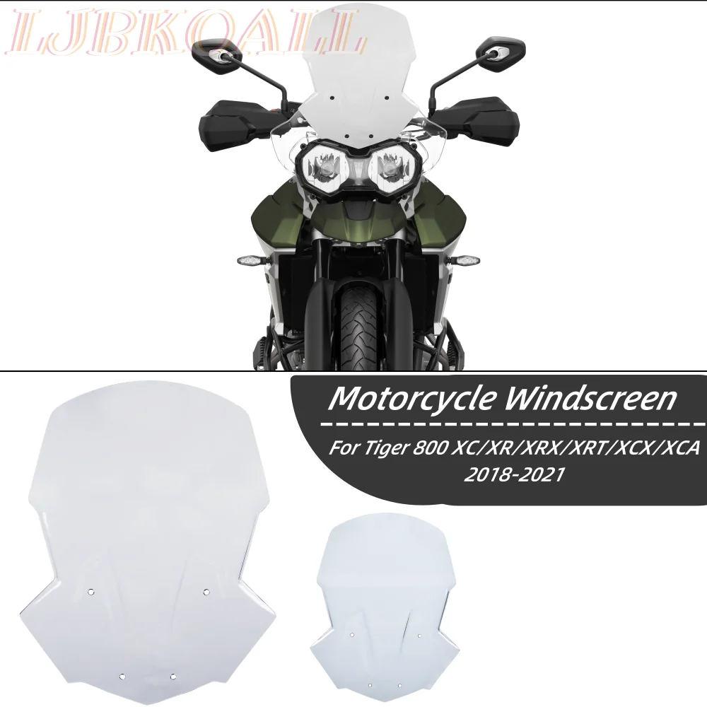 

Tiger800 XC XR Sports Touring Windscreen Windshield Motorcycle Wind Viser Visor Deflector for Triumph Tiger 800 XRX XRT XCX XCA