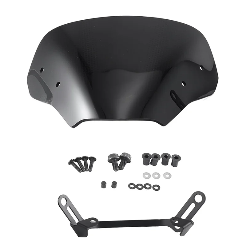 

1 Piece Motorcycle Windscreen Windshield Covers Screen Black For HONDA CB750 CB 750 HORNET 2023