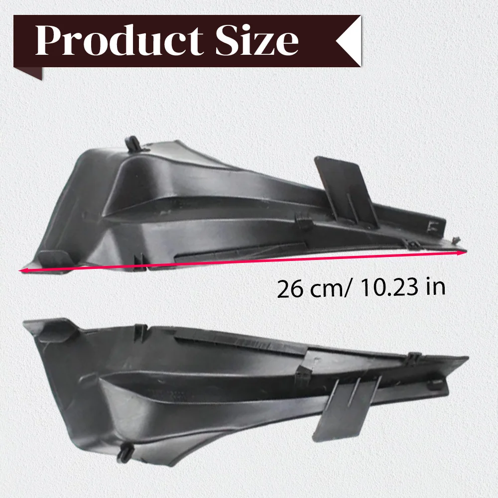 البلاستيك الأسود 6895-JG000 لنيسان X-Trail Xtrail T31 2008-2013 الجبهة ممسحة زجاج أمامي الجانب غطاء الكسوة 66894-JG000
