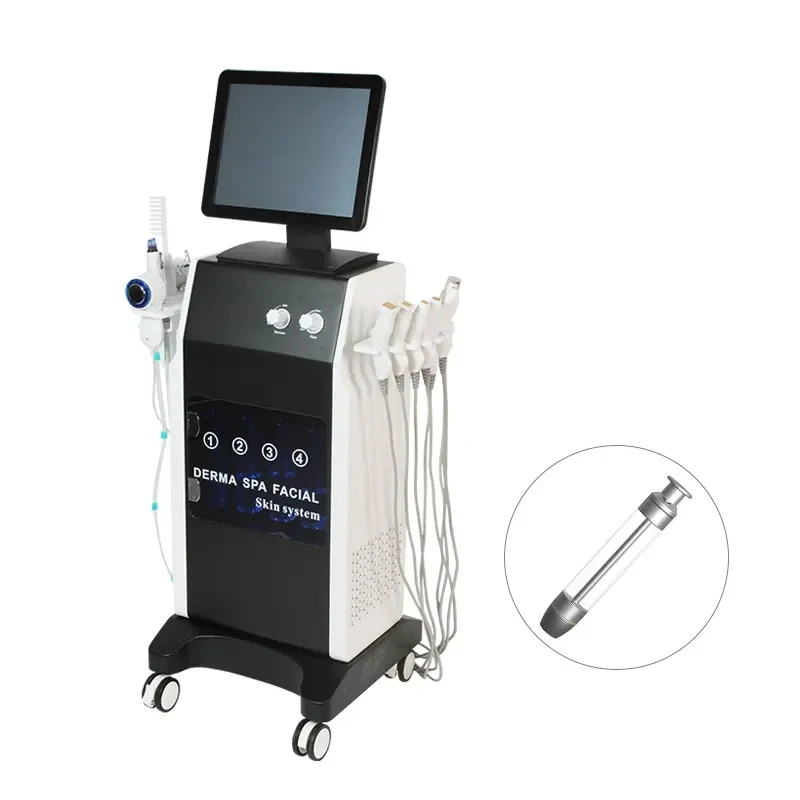 Hot Sales 15 In 1 Hydra Oxygen Facial Microdermabrasion Machine Aqua Peeling Hydra Dermabrasion Facial Machine