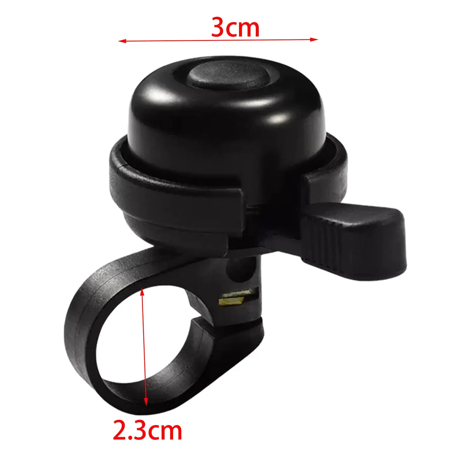 Bike Bell Compact Portable Kids Adults Loud Sound Durable Cycling Bell for