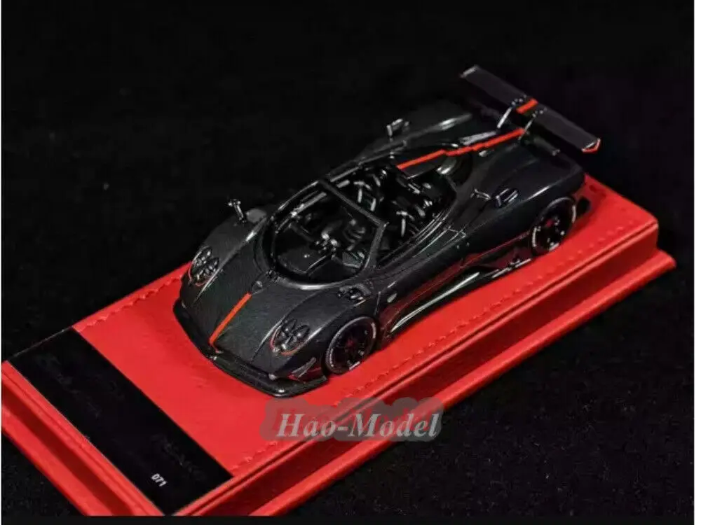 Peako 1/43 For Pagani Zonda 760 Limited Resin Diecast Model Car Simulation Toys Birthday Gifts Hobby Display Collection Black