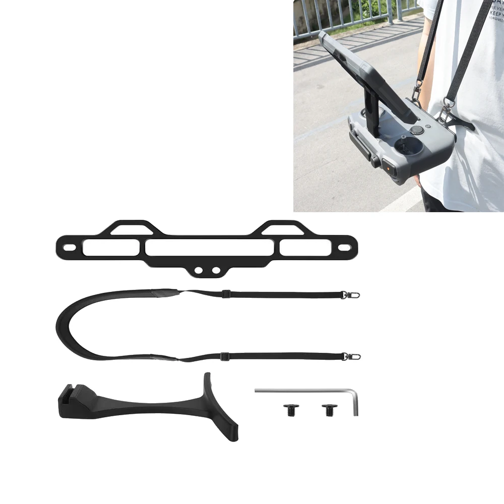 

For DJI Mavic 4 Pro RC PRO2 Remote Control Belly Brace Aluminum Alloy Crossbar Remote Control Lanyard and Other Accessories