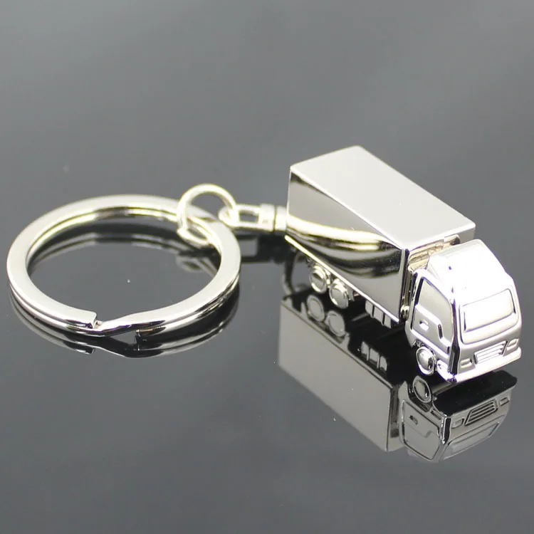 

5Pcs Metal Truck Lorry Car Key Ring Keyfob Keychain Creative Gift Lovely Keyring