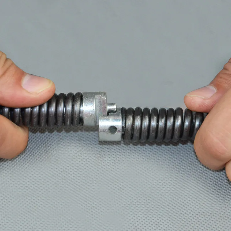 Electric Pipe Unclogging Machine 16mm Spring 15M/20M Length Home Use Sewer Blockage Clearing Tool for Household Plumbing