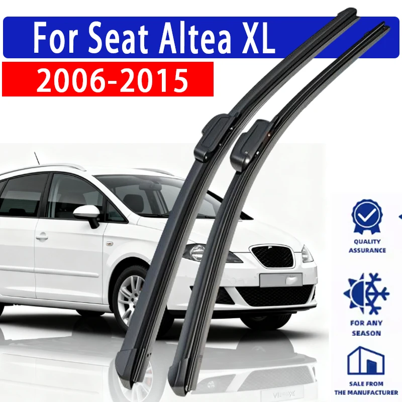 

Автомобильный стеклоочиститель с правым и левым рулем, передние щетки стеклоочистителя 26 "+ 26R" для Seat Altea XL 2006-2015 2012 2013 2014, стеклоочистители, автоаксессуары