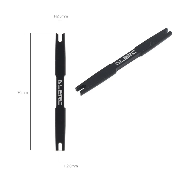 Left Hand Right Hand Thread Linkage Wrench Tool H2.0 H2.5 for RC Helicopter Airplane Model Adjustment Maintenance