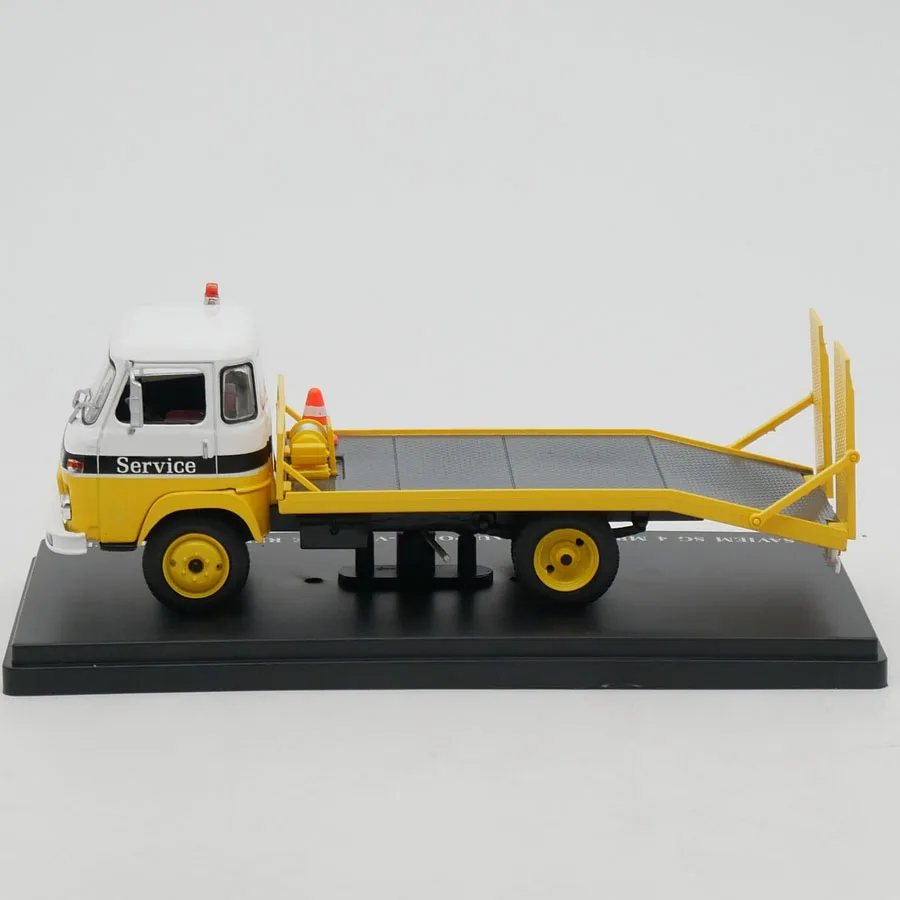 1:43 Scale Diecast Alloy Saviem SG Trailer Rescue Service Vehicle Toys Cars Model Classic Adult Gift Collection Souvenir Display