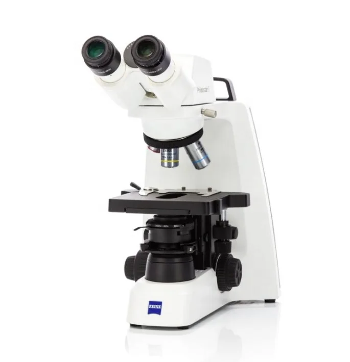 ZEISS Primostar 3 Microscope Demo Biological Chemical Microscope LCD Screen 3 Digital Trinocular Nosepiece ECO Illumination