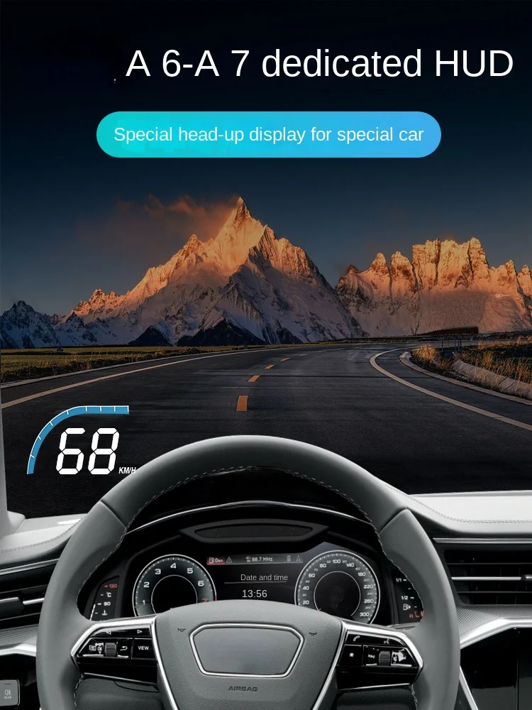 HUDFOR12-23 Audi A6L-A7 Modified Hidden Dedicated Head-Up Display Projector