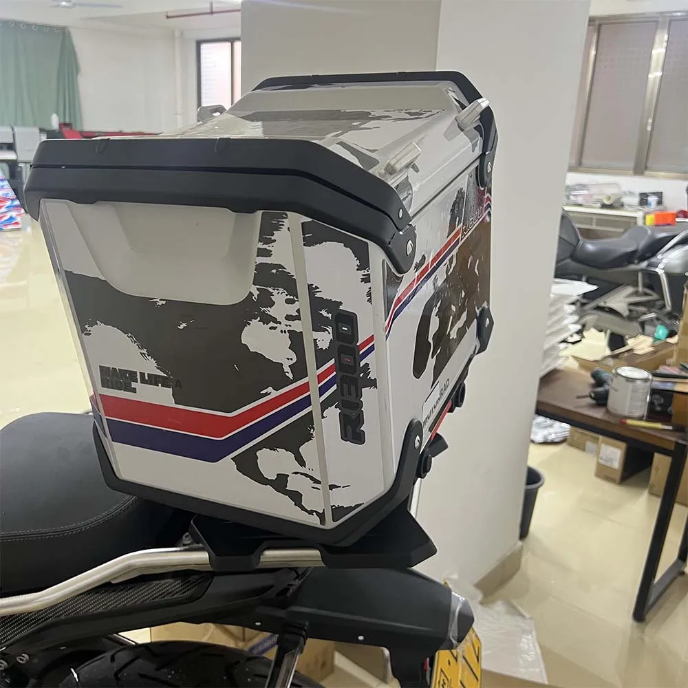 For BMW R 1300 GS Adventure Rallye Luggage carrier Trunk Luggage Panniers Aluminium Cases Stickers R 1300 GS ADV 2025-