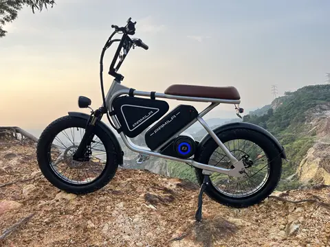 E3 Electric Bike for Adults, 1000W, 26MPH 48V 16AH Battery, Max 50-100 Miles E Motorcycle, 20*3" Fat Tire Dirt Bike, 3-Speed