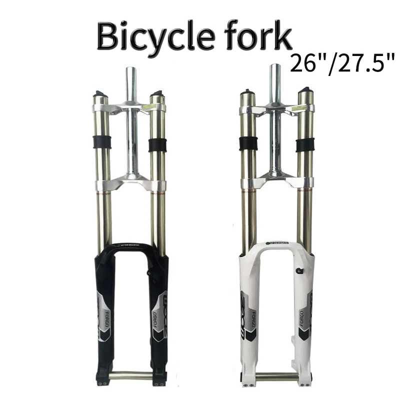 ZOOM MTB Bike Fork DH AM Mountain Bicycle Magnesium Alloy 26 Inch 27.5 29 Thru Axle Front Air Forks Cycling Accessories